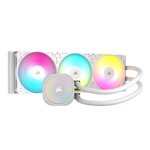 ���⎮CPU�N�[���[ 360mm���W�G�[�^�[ �z���C�g ARGB�t�@��3��� RS120�t�@���̗p �É� �f�C�W�[�`�F�[���ڑ� �[��RPM���[�h�Ή� �}�U�[�{�[�h����Ή� ����PC�p�[�c ��p���u �n�C�p�t�H�[�}