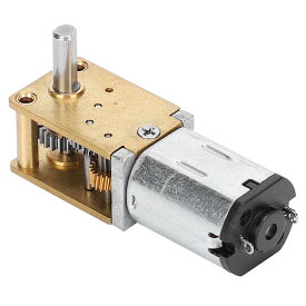 ミニマイクロメタルギアモーター DC12V 減速機付き ブラシDCモーター 赤銅コイル 低ノイズ 高耐久 インテリジェント玩具 シミュレーションロボット 電子ロック用 小型モーター 電子工作 パ