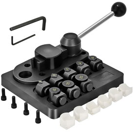 リングベンダー ツール スプーンリング製作キット ナイロンダイス付き リング曲げ機 ジュエリー製作工具 指輪制作 DIY ハンドメイド アクセサリー 工具セット 調整可能 彫金工具 プロ仕様