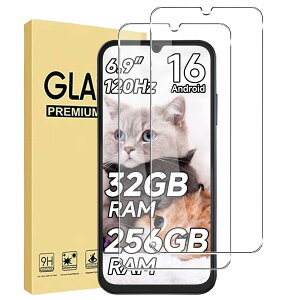 �X�}�z�p�ی�t�B���� Fossibot S7 S7 Pro�p �����K���X 2���Z�b�g ���Ɏq�f�� �d�x9H �����ߗ� ��U�h�~ �w��h�~ �a���� �����z�� �C�A�h�~ ���E���h�G�b�W���H �����x�^�b�` ��ʕی�t�B����