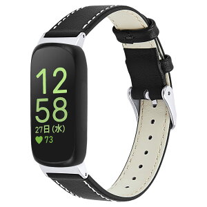 Fitbit Inspire 3 ��p�����x���g �{�v ���U�[�o���h ���v �y�� �h�� �ϊ� ���ϋv �X���� ������� �j�����p �T�C�Y���߉\ �H��s�v ��t�ȒP �_�炩�� ���K �X�}�[�g�E�H�b�` �o���h �ւ��x��
