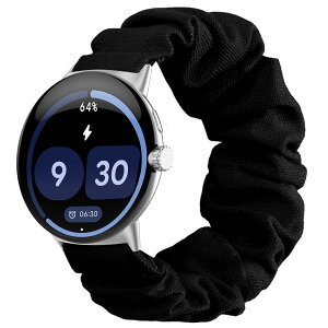 �X�}�[�g�E�H�b�`�����o���h Google Pixel Watch 4 45mm�Ή� �L�k���w�A�S���x���g �\�t�g�Ȏ�G�� �N�C�b�N�t�B�b�g �ȒP���E ���f�B�[�X ������� �f�[�W�[�� �u���b�N �q���E�� �ւ��o���h �r