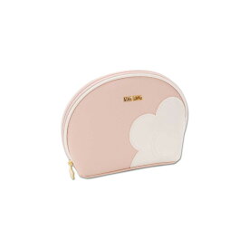 マリークワント mary quant シュリンクデイジーパッチ ラウンドポーチL H13×W18×D6cm ピンク メイクポーチ 化粧ポーチ 小物入れ レディース かわいい ギフト