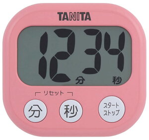 TANITA �^�j�^ �ł������^�C�}�[ TD-384-PK �t�����{���[�Y�s���N �L�b�`���^�C�}�[ �׋� �w�K