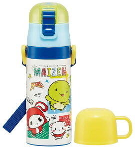 �X�P�[�^�[(skater) �q���p �X�e�����X ���� 2way ������ 420ml �R�b�v���� 350ml �܂�����V�X�^�[�Y 23
