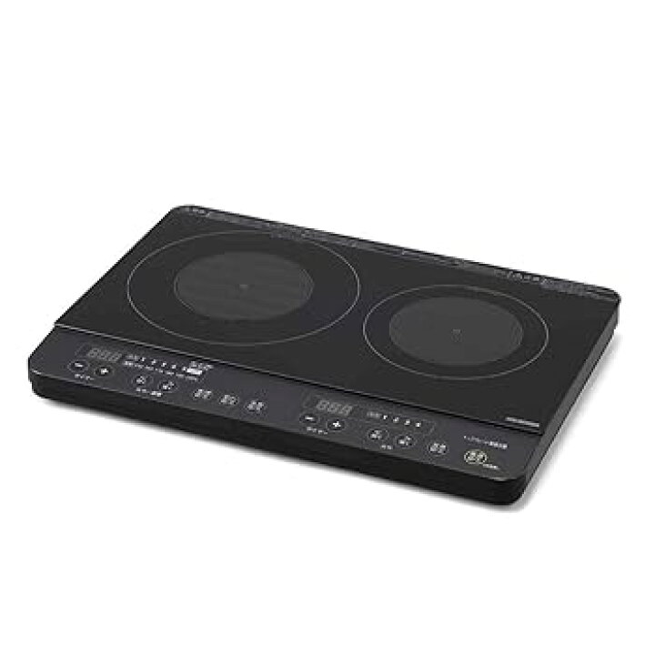 楽天市場】【中古】2口IHコンロ ブラック IHK-WKT22-B アイリス 