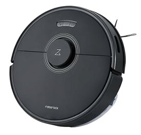 【中古】ロボット掃除機 ロボロック Q7Max 黒 水拭き マッピング 強力吸引 自動充電 3次元稼働ブラシ 高精度レーザーセンサー アプリ操作 正規品