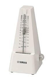 【中古】ヤマハ(YAMAHA) メトロノーム アイボリー MP-90IV 定番の三角錐スタイル マット仕上げにより指紋がにくい仕様 ゼンマイ駆動