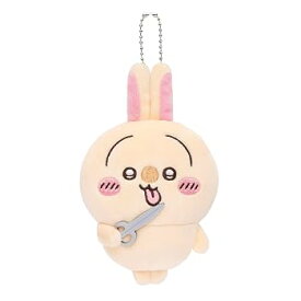 【中古】(非常に良い)ちいかわ うさぎだらけくじ D賞 マスコット ぬいぐるみ (ハサミ)