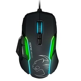 【中古】ROCCAT Kone AIMO-RGBA ゲーミングマウス ブラック 国内正規品 ドイツデザイン&エンジニアリング ROC-11-815-BK-AS