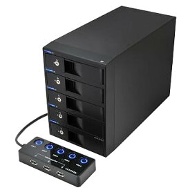 【中古】(非常に良い)センチュリー 裸族のカプセルホテル5Bay V2 CRCH535U3ISC2_FP