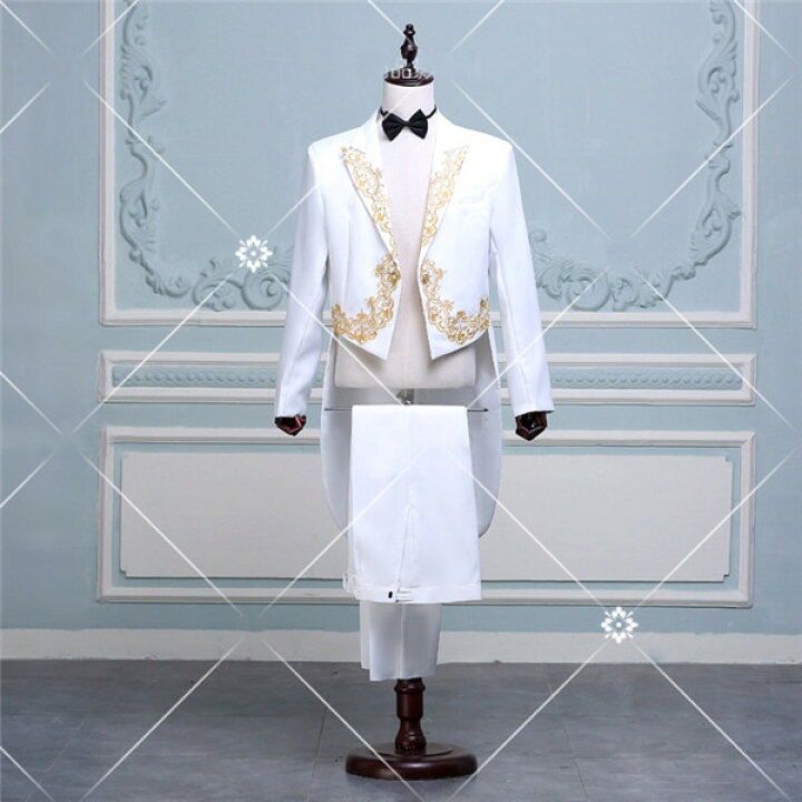 楽天市場】燕尾服 テールコート 魔術師 タキシード メンズスーツ 