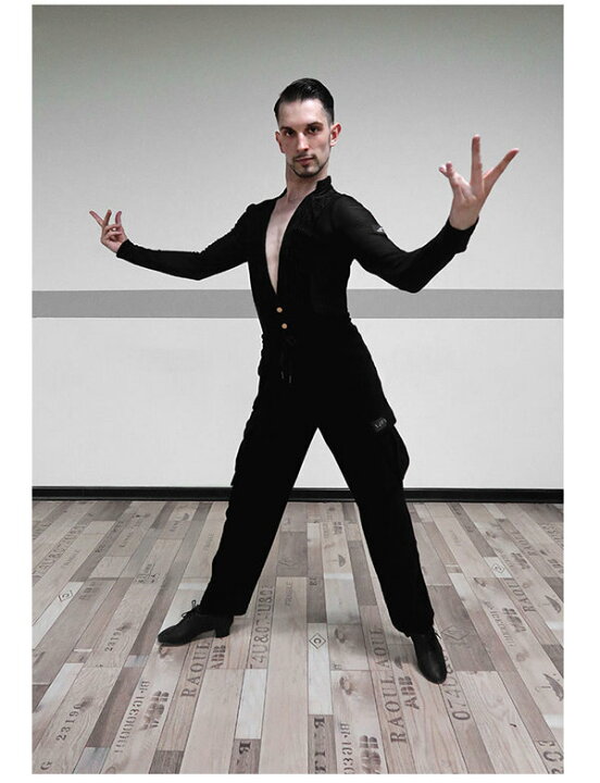 楽天市場】社交ダンス シャツ メンズ トップス モダンドレス 男性  