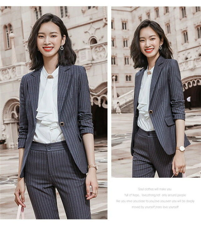 D&G パンツスーツ ジャケット パンツ 42（パンツスーツ S-XL グレー  