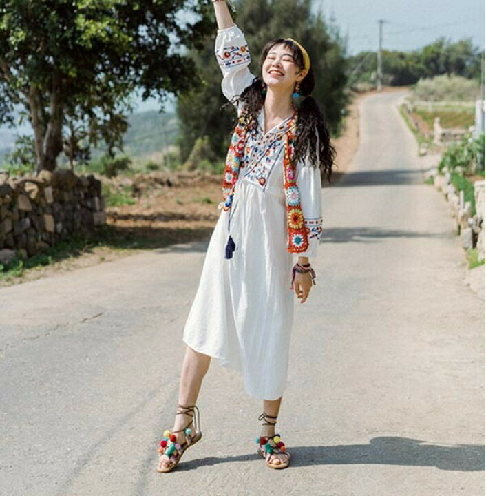 楽天市場】クロシェ ベスト Vネック 前開き ニットベスト クロシェ編み  