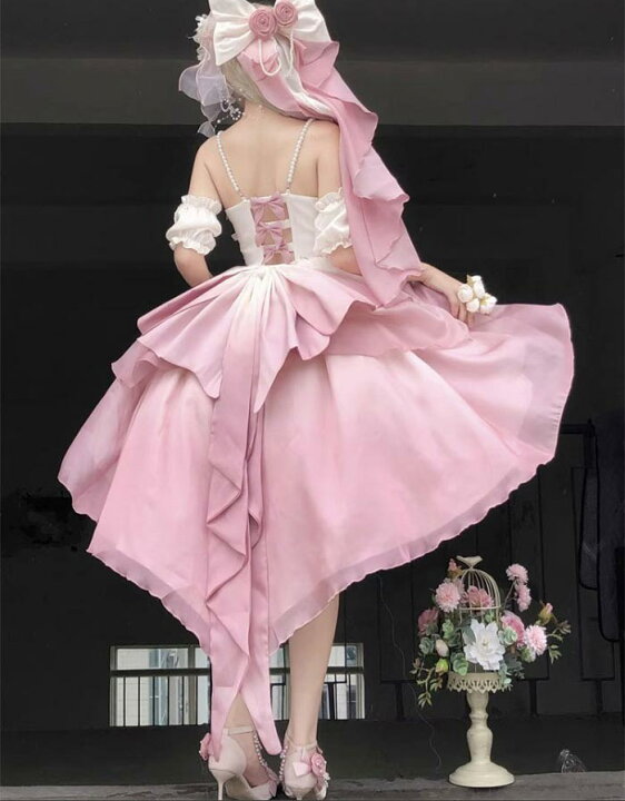 楽天市場】ロリータ jsk ワンピース 可愛い プリンセスドレス お姫様 