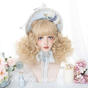 �E�B�b�O lolita �Z�� ������ �����[�^�� �l�`�� �p�[�} ���� �ς���O�� ���� �S�[���h ���f�B�[�X �R�X�v���E�B�b�O ���� �V���[�g �ϔM�E�B�b�O �R�X�`���[�� dp035n1n1f4