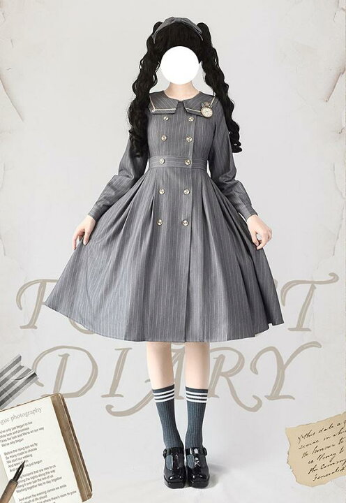 楽天市場】ロリータ ワンピース レディース ロング lolita フレア 