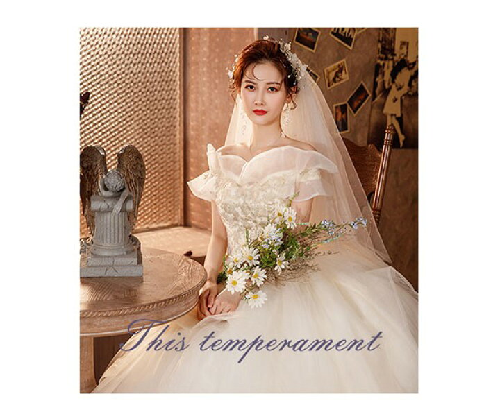 楽天市場】ウェディングドレス アイボリー ロングドレス セットアップ  