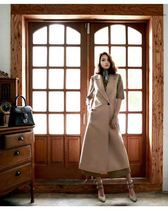 楽天市場】ロングベスト レディース コート 秋冬 おしゃれ  