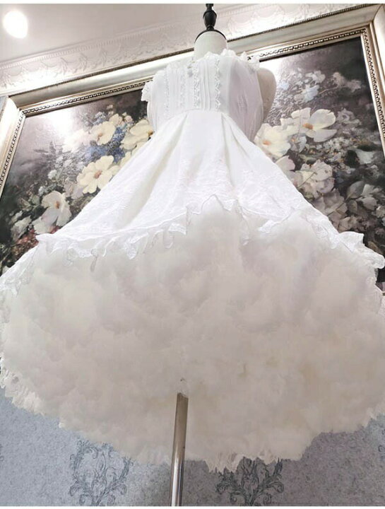 楽天市場】パニエ ロリータ ワイヤーなし 普段使い 55cm ゴスロリ  