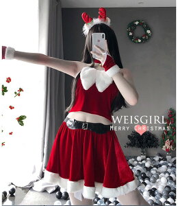 超セクシー 制服 萌え 誘惑 コスプレ衣装 サンタクロース クリスマス コスチューム コスプレ かわいい サンタ衣装 セクシー レディース パーティー衣装 イベント プレゼント 女性用 情趣下