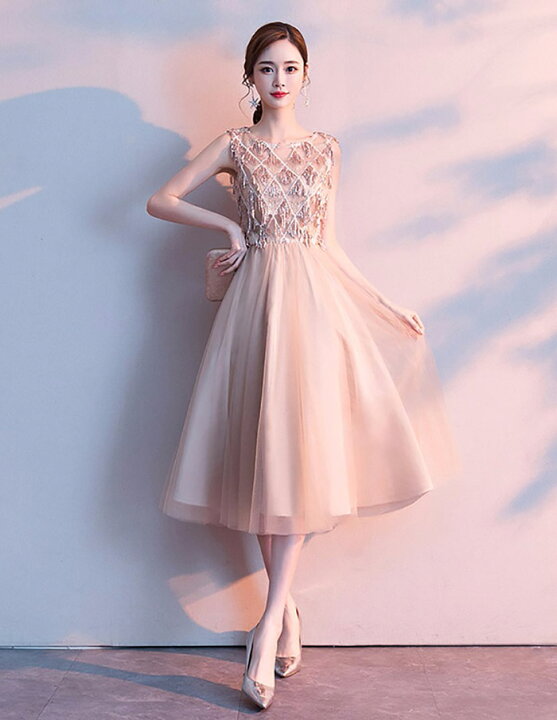 楽天市場】☆10％OFFクーポン☆ロングドレス 演奏会 パーティードレス  