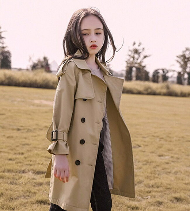 楽天市場】トレンチコート 春コート 子ども キッズ キッズコート  