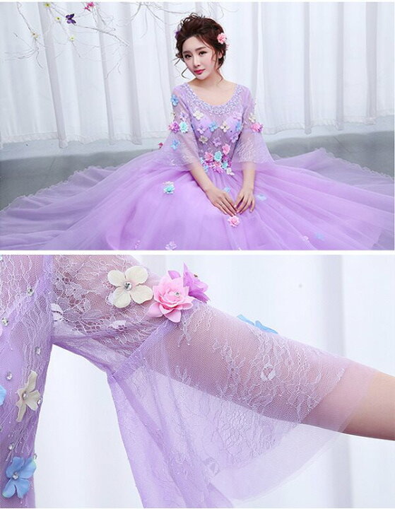 楽天市場】ロングドレス 演奏会 発表会 カラードレス 大人 ステージ  