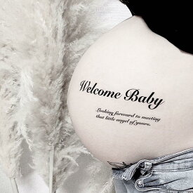 シンプル英語 モノクロ シンプル マタニティシール マタニティペイントシール マタニティフォト ベリーペイント マタニティマーク マタニティキーホルダー 月齢カード 母子手帳 マタニティフォトシール