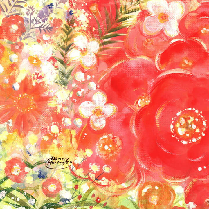 楽天市場】絵画 花 幸せアート「bloom」 玄関 インテリア 風水 玄関に 