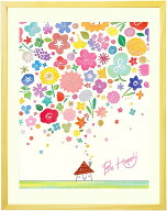 【New】 絵画 インテリア ブーケ 「Happy Bouquet」 花束 ブーケ 玄関 ウェルカムボード 店舗 入り口 リ…