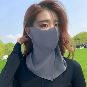 2枚セット フェイスカバー 目元ガード 冷感 フェイスカバー 紫外線カット 冷感マスク UVカット ひんやり cool レディース 焼かない 息苦しくない 呼吸がしやすい クールフェイスカバー UVフェ