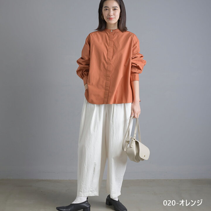 楽天市場 Omnes Another Edition コットン ボリュームスリーブバンドカラーシャツ レディース カジュアル フリーサイズ 無地 Haptic ハプティック Haptic ハプティック 楽天市場 Omnes Another Edition コットン ボリュームスリーブバンドカラーシャツ レディース カジュアル フリーサイズ 無地 Haptic ハプティック Haptic ハプティック