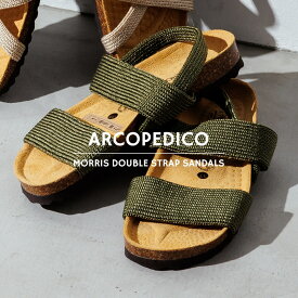 【ARCOPEDICO】アルコペディコ サルーテライン MORRIS モリス レディース ダブルストラップサンダル コンフォートサンダル コルクHAPTIC ハプティック