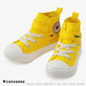 【ハプティックhbA】コンバース 【CONVERSE】CHILD ALL STAR LIGHT POKEMON V-1 HI チャイルド オールスター ライト ポケモン V－1 HI 子供 子ども キッズ シューズ 靴 ベルクロ HAPTIC ハプティック