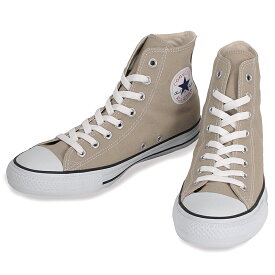 【CONVERSE】コンバース CANVAS ALL STAR COLORS HI キャンバスオールスターカラーズHI メンズ レディース ハイカット 正規品 ロゴ 白 ホワイト ベージュ ライトグレイ シューズ 靴 HAPTIC ハプティック
