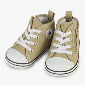 コンバース 【CONVERSE】BABY ALL STAR N COLORS Z ベビー オールスター N カラーズ Z ファーストスター 正規品 ブランド ロゴ入り ベージュ キッズ シューズ 靴 ファーストシューズ HAPTIC ハプティック