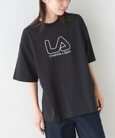 レディース Tシャツ Sサイズ 【FILA】フィラ クルーネックシャツ FM9837 半袖 トップス カジュアル コットン 綿 HAPTIC ハプティック