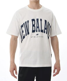 ニューバランス【New Balance】NB Athletics Warped クラシックス ショートスリーブTシャツ 半袖Tシャツ ロゴTシャツ カジュアル トップス ユニセックス レディース メンズ HAPTIC ハプティック