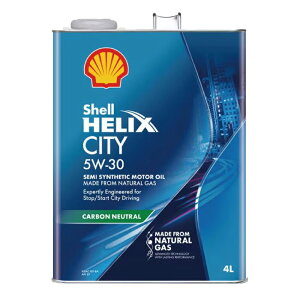 Shell �V�F�� Helix CITY 5W-30 4L �G���W���I�C��