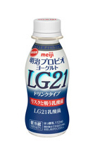 おなかの健康に役立つLG21乳酸菌を配合した高機能 ヨーグルト ドリンクタイプ 明治プロビオヨーグルトLG21ドリンクタイプ 12本入り 112ml 爆売り 限定モデル