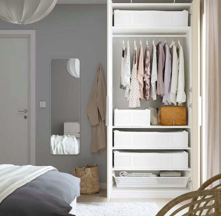 イケア IKEA ワードローブ 収納 衣類収納 レビュー・口コミ評価