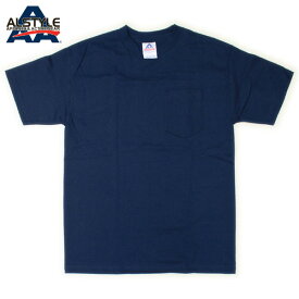 【2点までメール便対応】ALSTYLE APPAREL & ACTIVEWEAR/6.0oz SHORT SLEEVE POCKET TEE(アルスタイルアパレルアクティブウェアー/6.0オンスショートスリーブポケットTシャツ)【AAA/トリプルエー/TRIPLE A/T-shirts/ポケT/半袖/メンズ/無地】【39ショップ送料無料ライン対応】