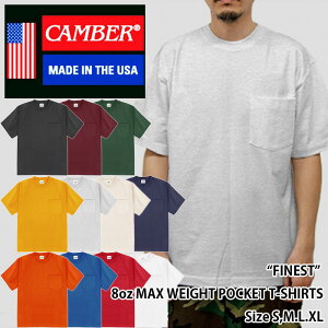 �y���[���֑Ή��zCAMBER/8oz MAX WEIGHT POCKET T-SHIRTS(�L�����o�[/�t�@�C�l�X�g8�I���X�}�b�N�X�E�F�C�g�|�P�b�g�t��T�V���c)�yTEE/����/�|�PT/�����Y/���n/�w�r�[�E�F�C�g/����/�|�P�e�B�[/T0302/#302/MA