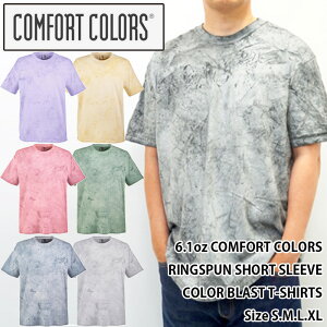 �y2�_�܂Ń��[���֑Ή��zCOMFORT COLORS/6oz RINGSPUN SHORT SLEEVE COLOR BLAST T-shirts(�R���t�H�[�g�J���[�Y/6�I���X�����O�X�p���V���[�g�X���[�u�^�C�_�CT�V���c)�y����/�����Y/���n/�r���e�[�W��/�r�b