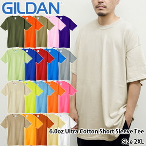 �y2�_�܂Ń��[���֑Ή��zGILDAN/6.0oz Ultra Cotton Short Sleeve Tee(�M���_��/6�I���X�E���g���R�b�g��T�V���c)�yT2000/�e�B�[�V���c/����T�V���c/T-SHIRTS/���n/2XL/XXL/�u���J���[/�l�I��/�r�b�O�T�C�Y�W�J/