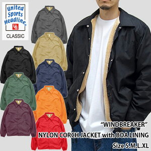 UNITED SPORTS HEADLINE/NYLON CORCH JACKET {At(iCebhX|[cwbhC/iCR[`WPbg)yEBhu[J[/nt/n/h/AJW/[NEFA/ƒ/St