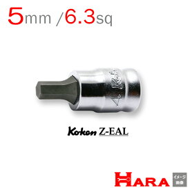 Koken コーケン 1/4”- 6.35 Z-EAL ヘックスビットソケットレンチ 2010MZ-25-5mm | 六角レンチ 六角レンチセット 六角ソケット ヘックスレンチ 六角レンチ ソケット 六角ボルト 工具 ヘキサゴン ヘキサゴンソケット ヘキサゴンソケットセット ソケットレンチ