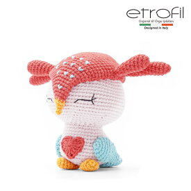 etrofil 編みぐるみキット ふくろう あみぐるみ 材料 セット キット 毛糸 ぬいぐるみ amigurumi 編み物 手芸 かわいい 可愛い 簡単 フクロウ トルコ sedef セデフ あみぐるみ作家